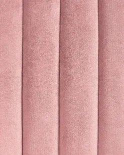 Skrivebordsstol VENICE Velour Lyserød