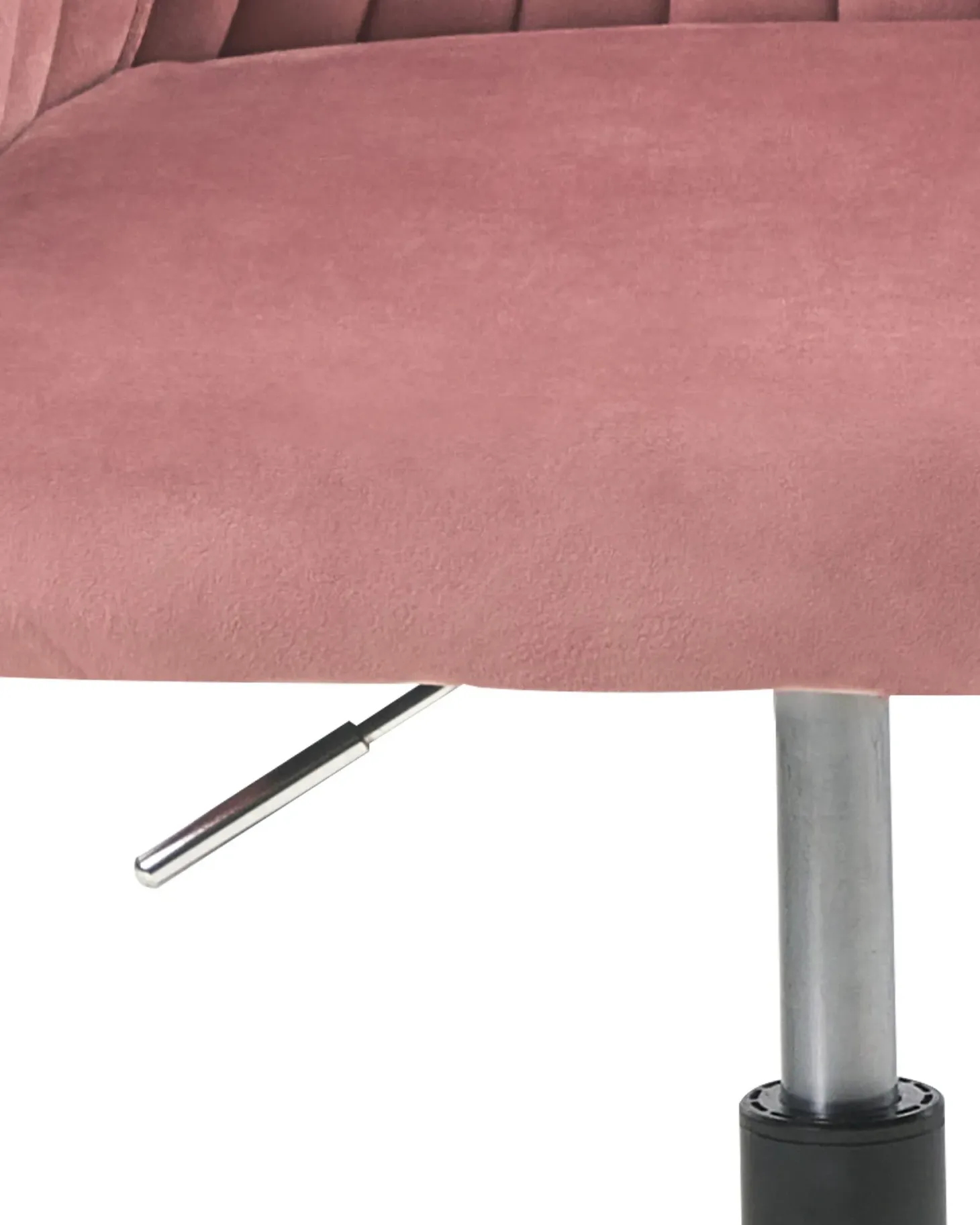 Skrivebordsstol VENICE Velour Lyserød
