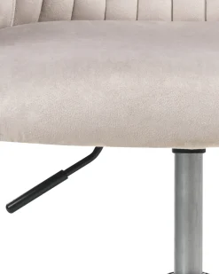 Skrivebordsstol VENICE Velour Brungrå