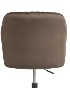 Skrivebordsstol VENICE Velour Brun