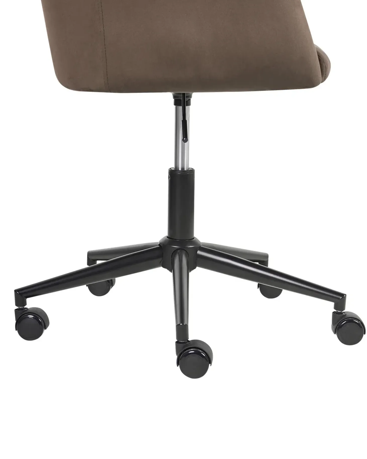 Skrivebordsstol VENICE Velour Brun