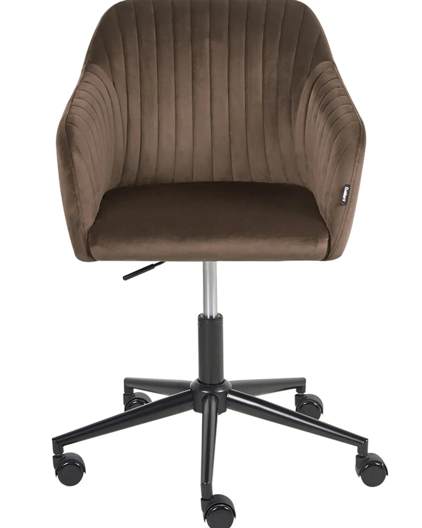 Skrivebordsstol VENICE Velour Brun