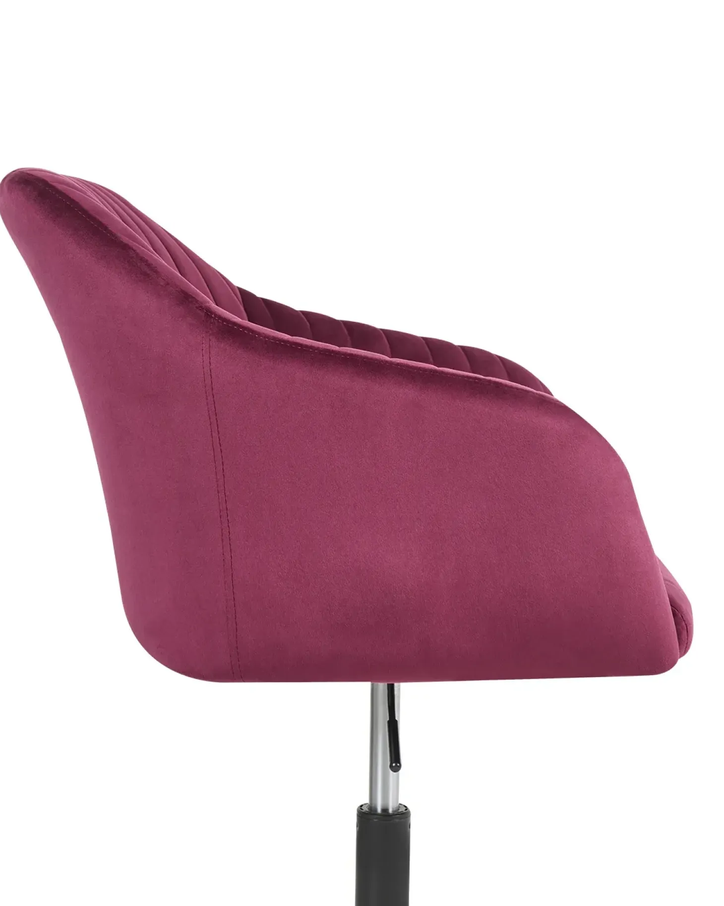 Skrivebordsstol VENICE Velour Bordeaux