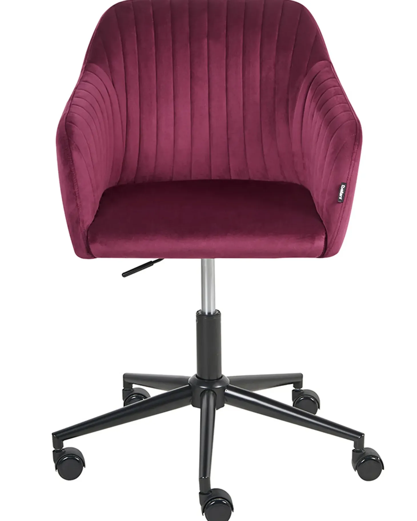 Skrivebordsstol VENICE Velour Bordeaux