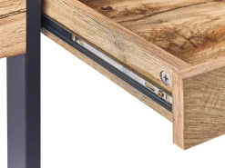 Skrivebord VIDA Lysebrun 120 cm 55 cm med opbevaring