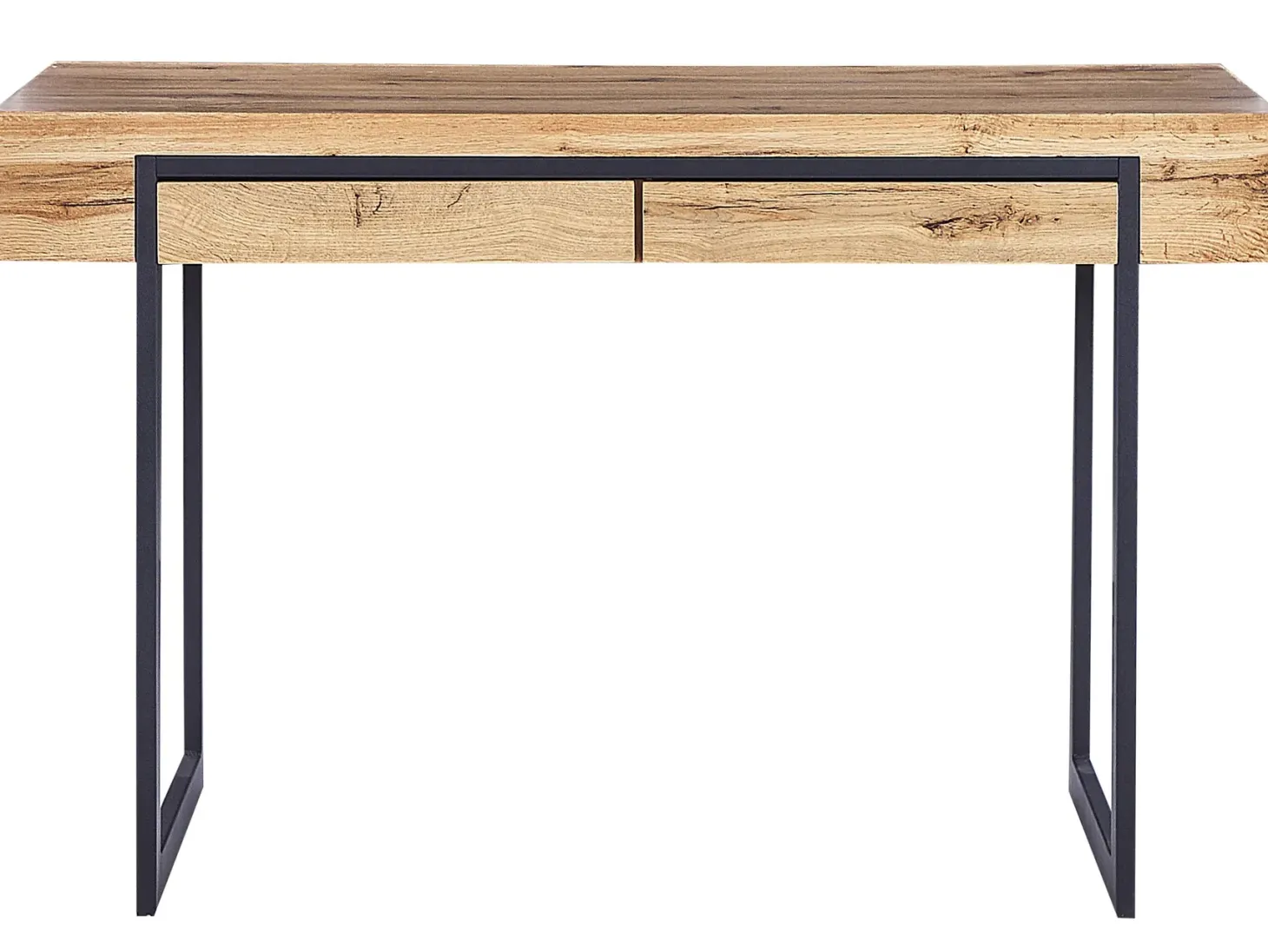 Skrivebord VIDA Lysebrun 120 cm 55 cm med opbevaring