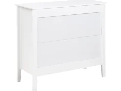 3 skuffers commode ASSISI Hvid
