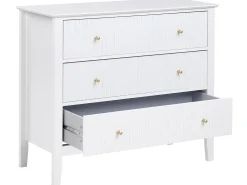 3 skuffers commode ASSISI Hvid