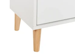 3 skuffers commode CLOUDY Hvid