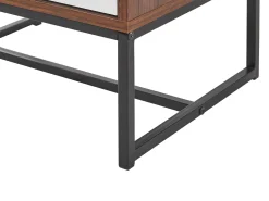 3 skuffers commode NUEVA Mørkebrun/hvid