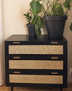3 skuffers commode OPOCO Sort