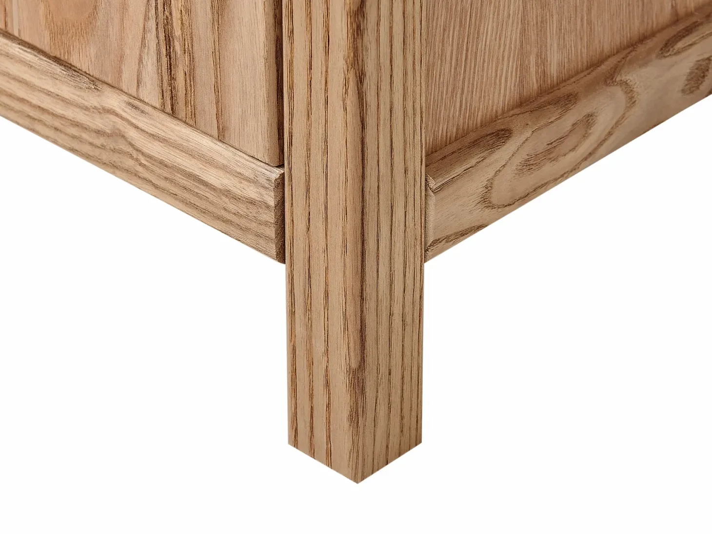 5 skuffers commode SALTON Sassafras træ Brun