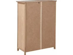 5 skuffers commode SALTON Sassafras træ Brun