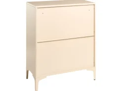 4 skuffers kommode ARDURA Metal Beige
