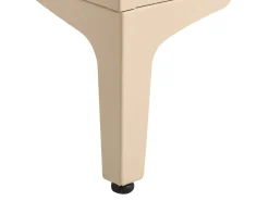4 skuffers kommode ARDURA Metal Beige