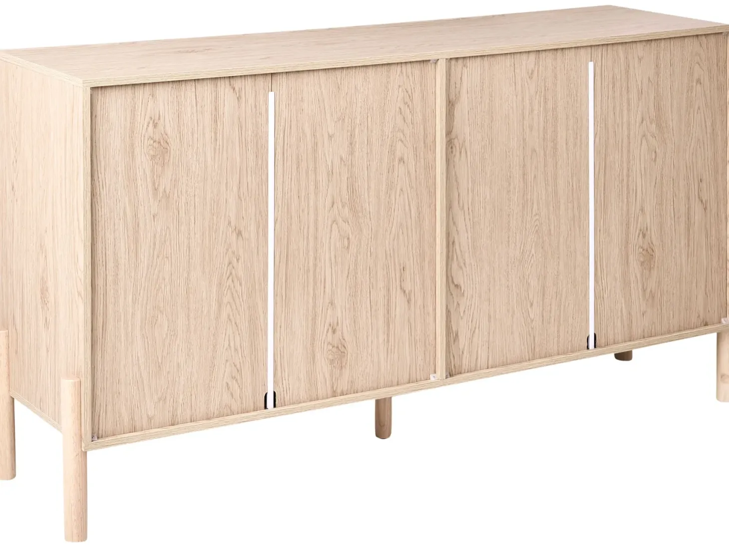6 skuffers kommode COLLINS Lysebrun
