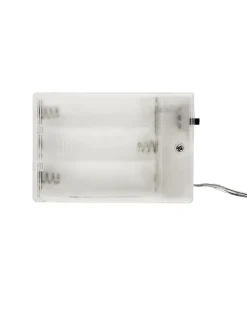 Sneklædt julekrans LED ALBINI Grøn 45 cm