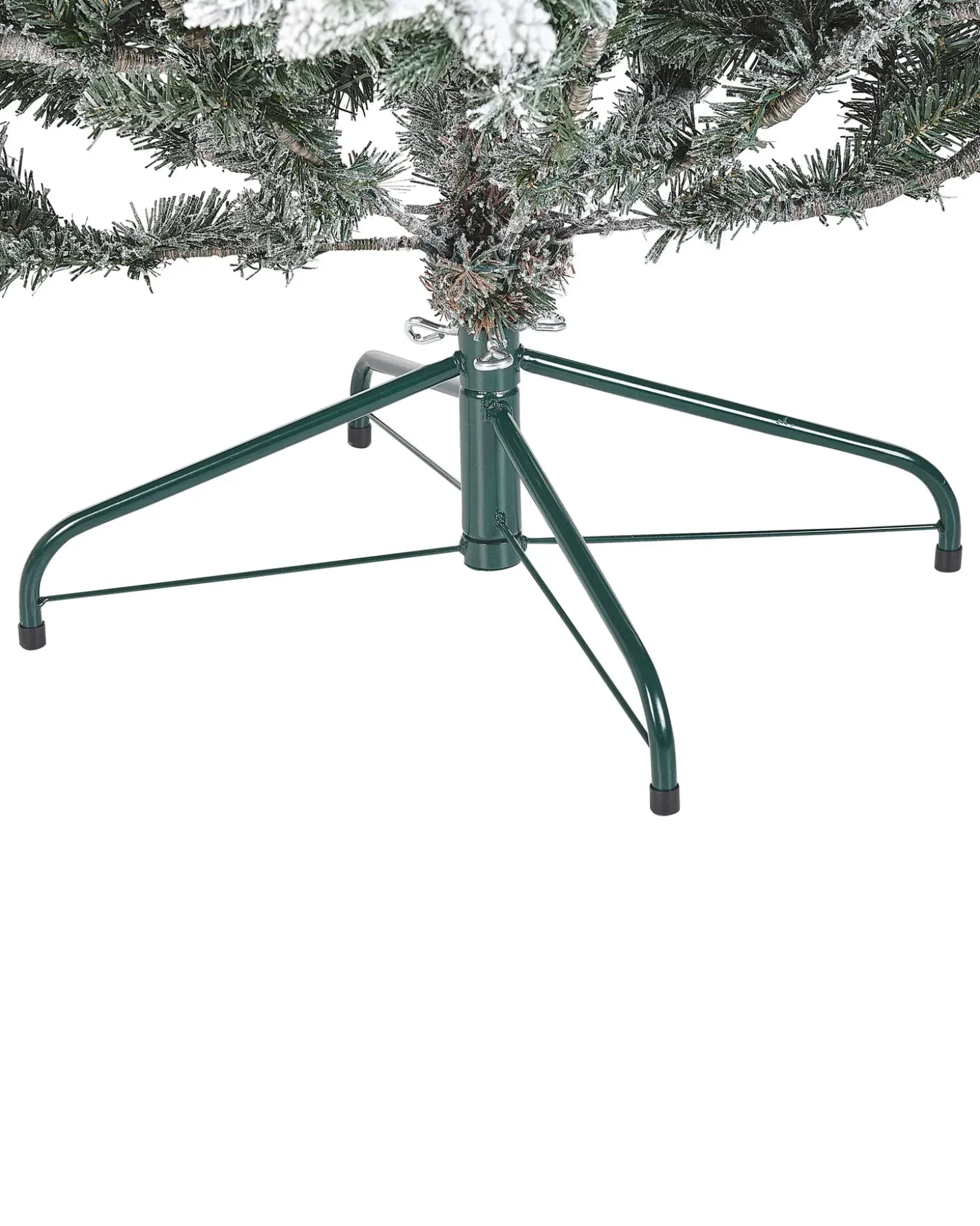 Sneklædt juletræ BRISCO 180 cm Hvid