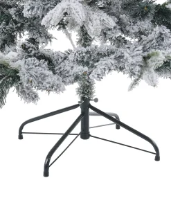 Sneklædt juletræ TOMICHI 180 cm Hvid