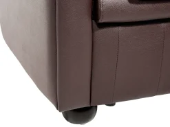Sofa 3 personers CHESTERFIELD Ægte læder Brun