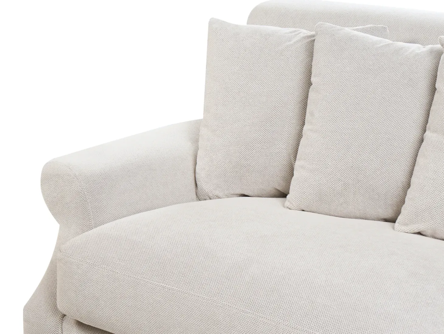 Sofa 2 personers EIKE Cremehvid