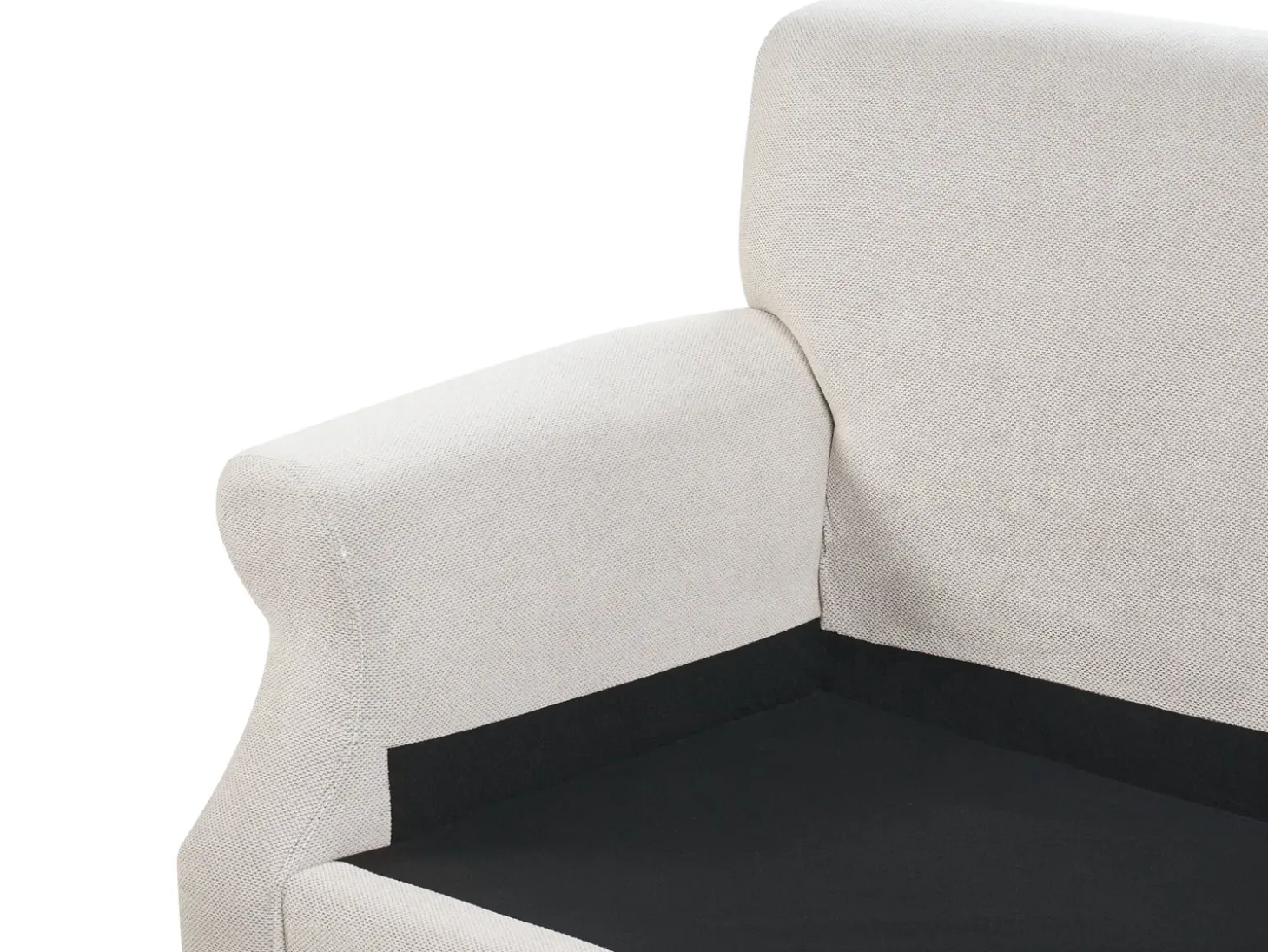 Sofa 2 personers EIKE Cremehvid