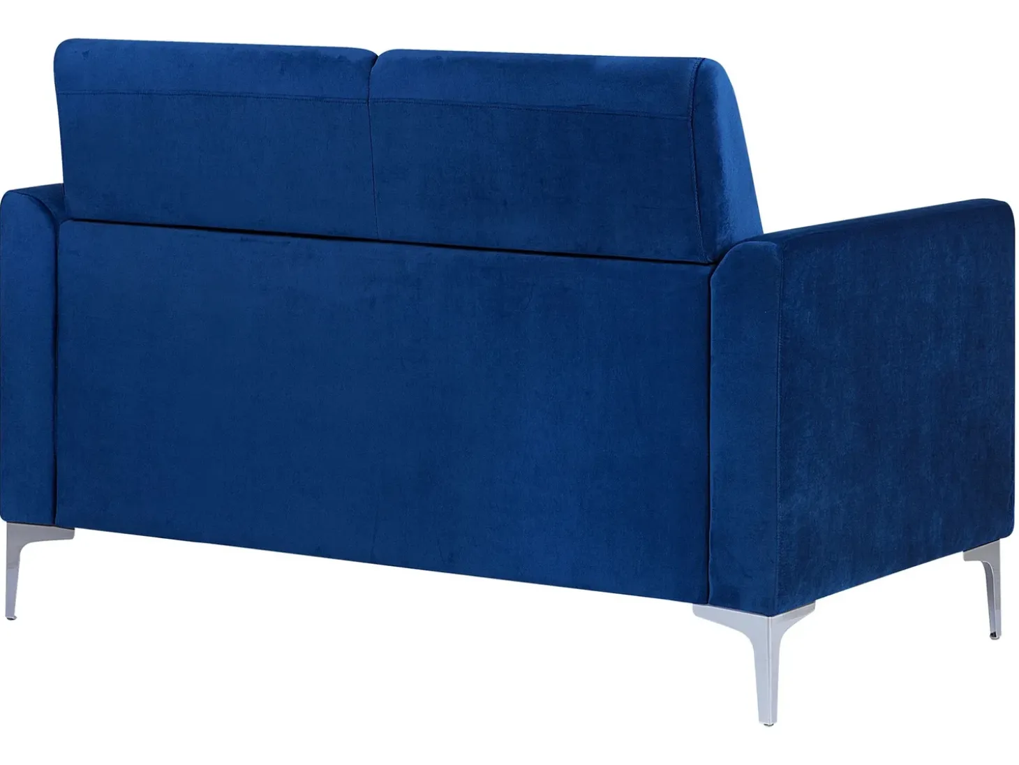 Sofa 2 personers FENES Velour Navy Blå