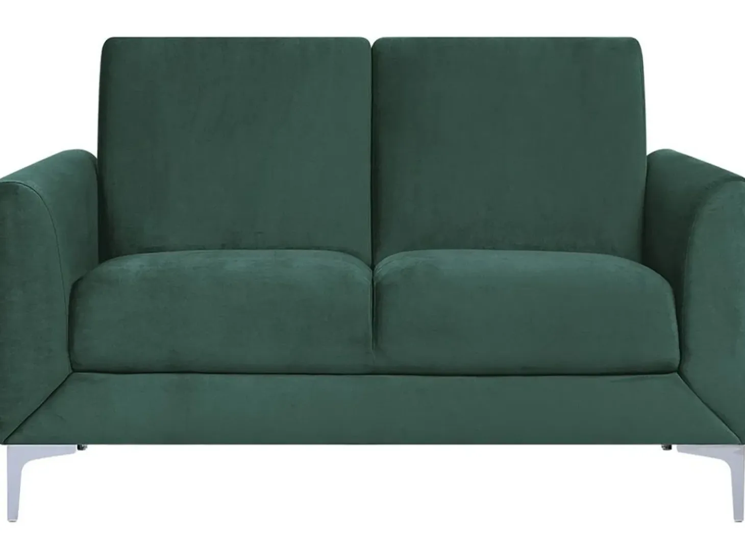 Sofa 2 personers FENES Velour Mørkegrøn