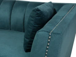 Sofa 2 personers GAULA Velour Blågrøn