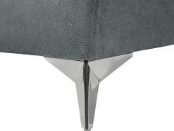 Sofa 2 personers GAULA Velour Grå