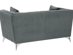 Sofa 2 personers GAULA Velour Grå