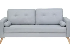 Sofa 2 personers KALMAR Lysegrå