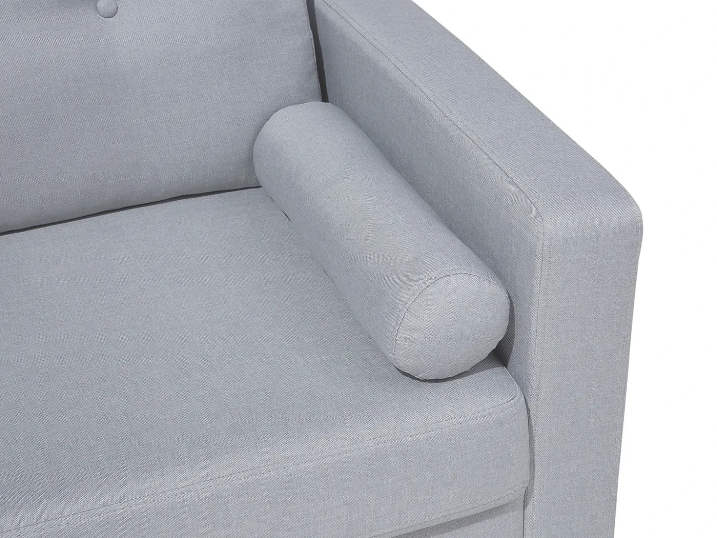 Sofa 2 personers KALMAR Lysegrå