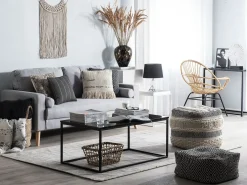 Sofa 2 personers KALMAR Lysegrå