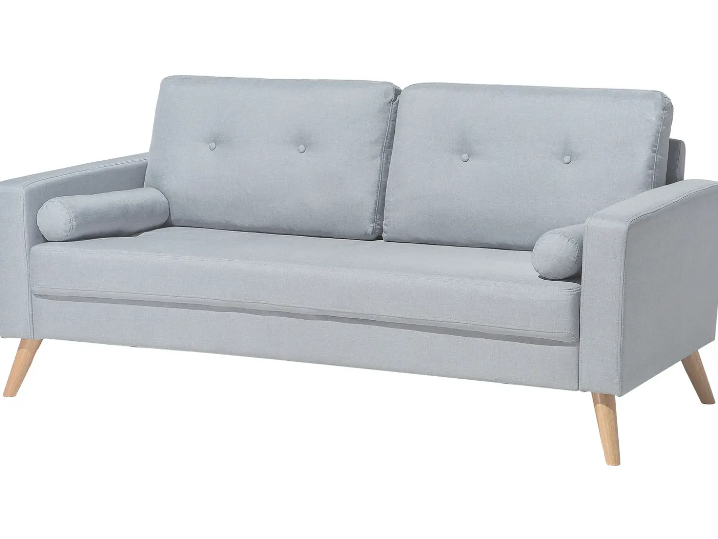 Sofa 2 personers KALMAR Lysegrå