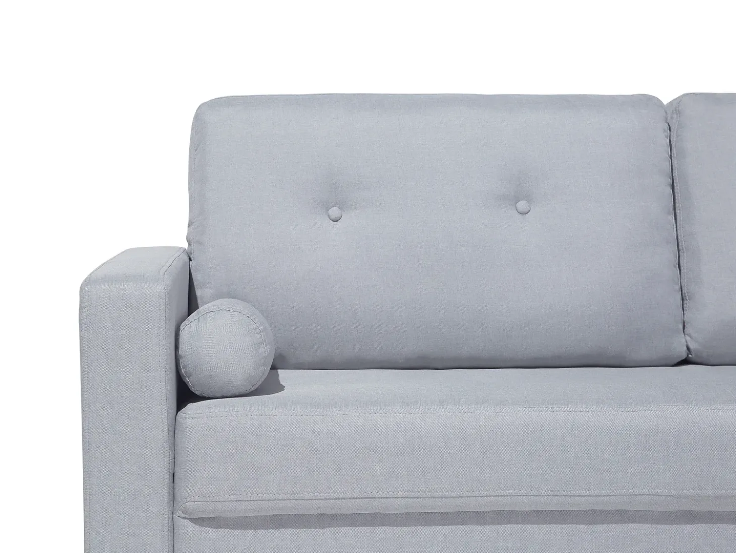 Sofa 2 personers KALMAR Lysegrå