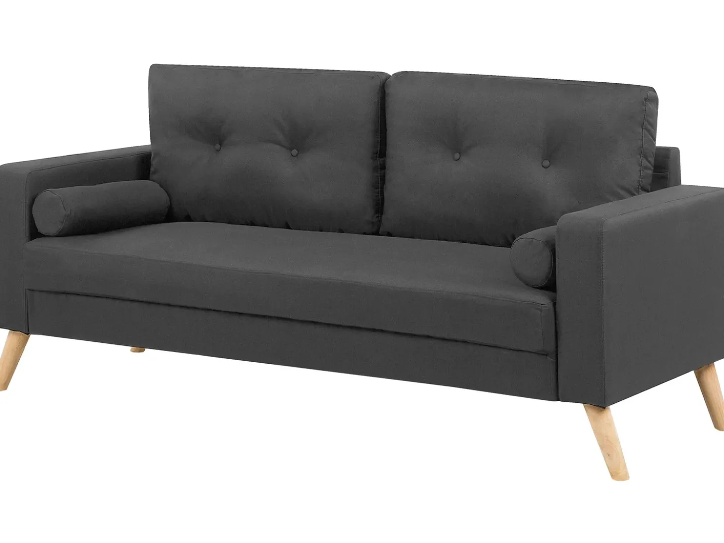 Sofa 2 personers KALMAR Mørkegrå