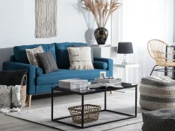 Sofa 2 personers KALMAR Søblå