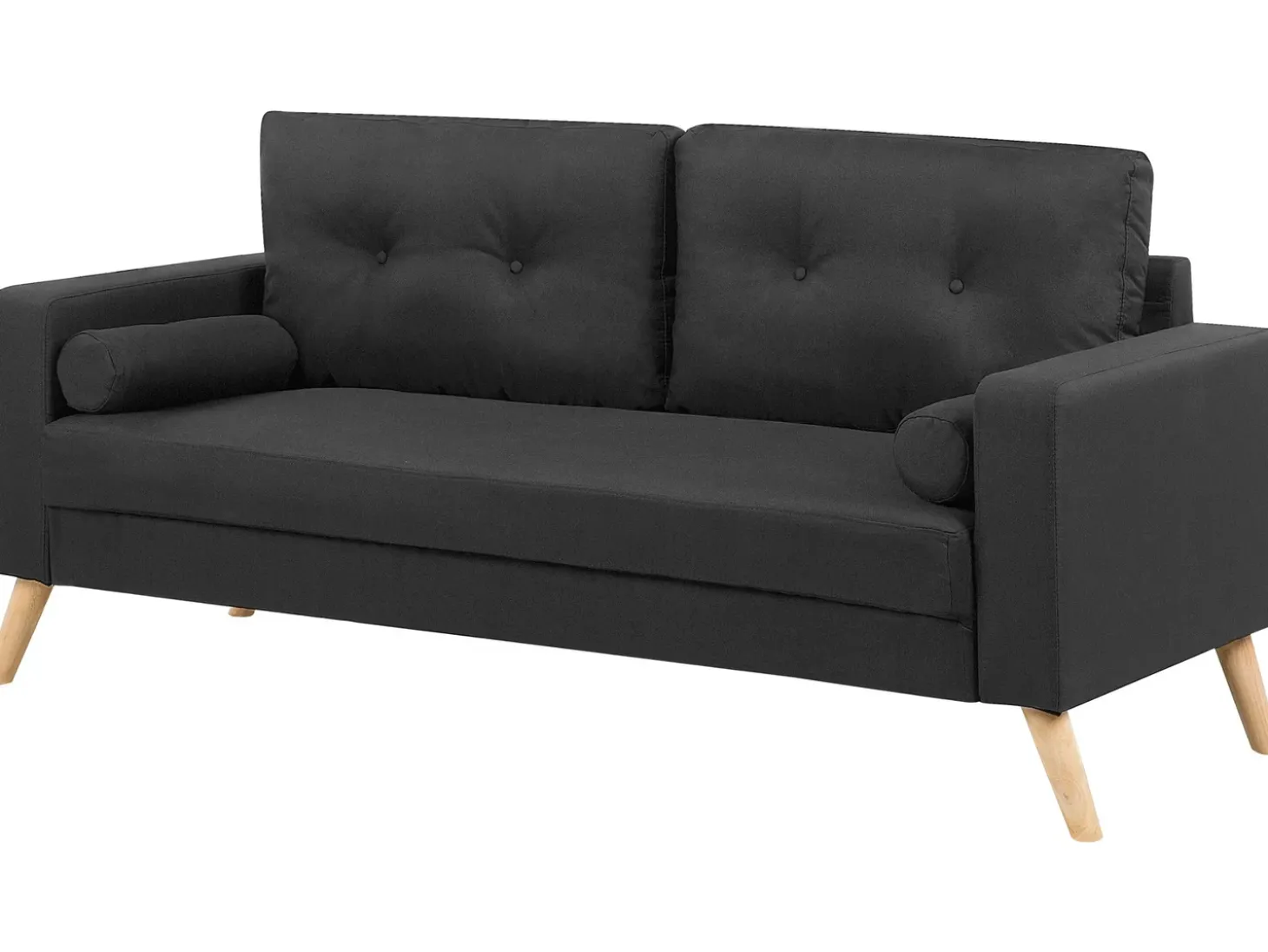 Sofa 2 personers KALMAR Sort