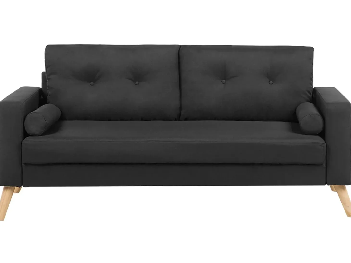 Sofa 2 personers KALMAR Sort