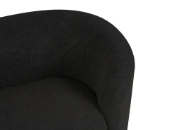 Sofa 2 personers LOEN Boucle Sort