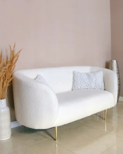 Sofa 2 personers LOEN Lys Beige