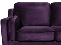 Sofa 2 personers LOKKA Velour Purpur