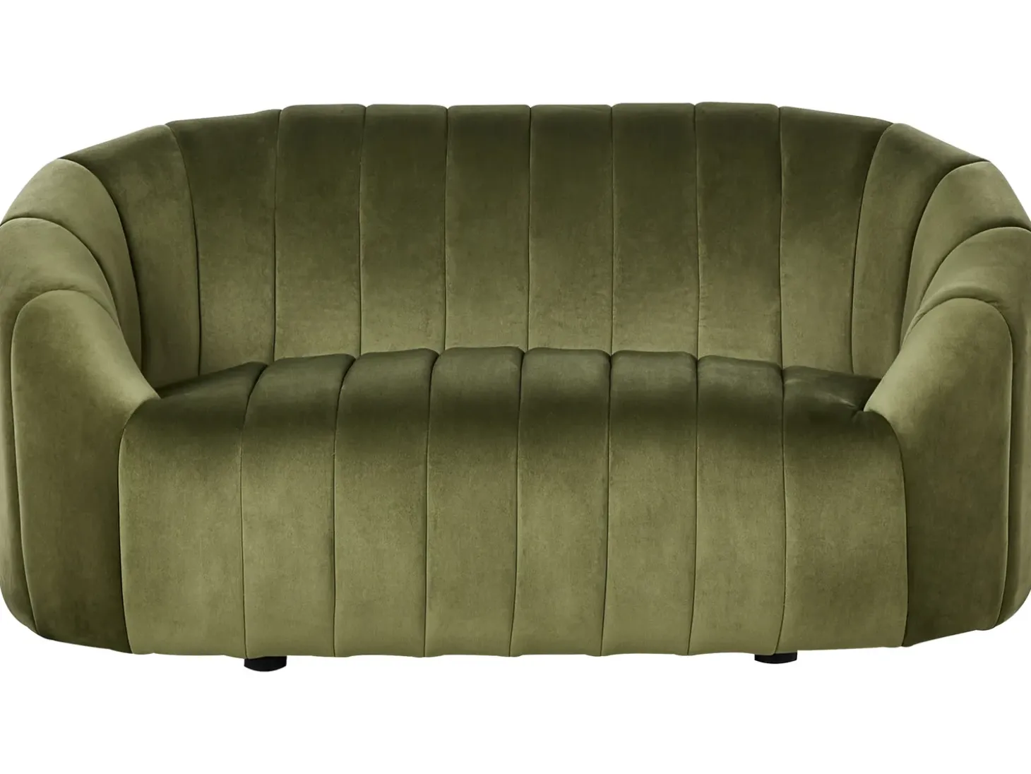 Sofa 2 personers MALUNG Velour Mørkegrøn