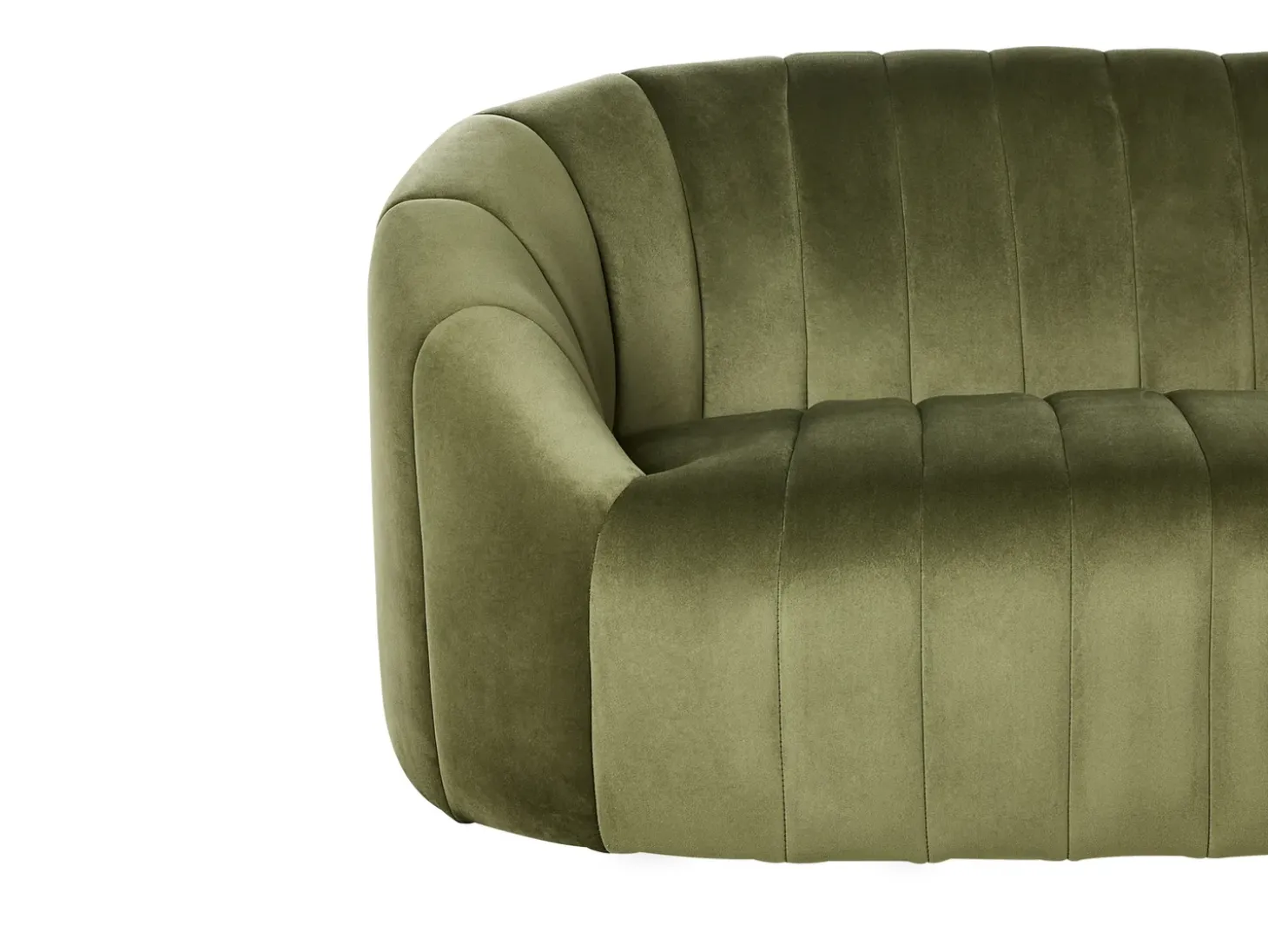 Sofa 2 personers MALUNG Velour Mørkegrøn