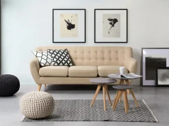 Sofa 3 personers MOTALA Beige