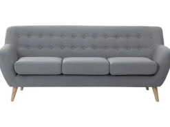 Sofa 3 personers MOTALA Lysegrå
