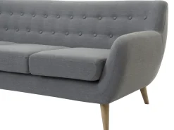 Sofa 3 personers MOTALA Lysegrå