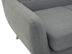 Sofa 3 personers MOTALA Lysegrå