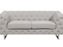 Sofa 2 personers VISSLAND Lys Beige